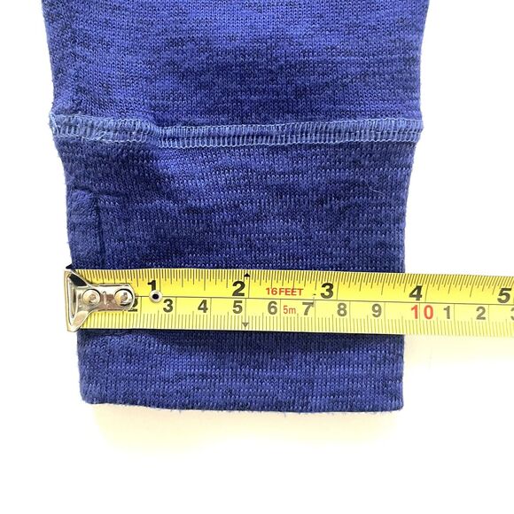 KUHL Women’s “Lea” Blue Purple Cowl Neck Tie Knit Pullover Kangaroo Pocket - Picture 12 of 16